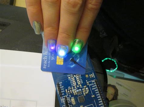 embed nfc tags in fingernails